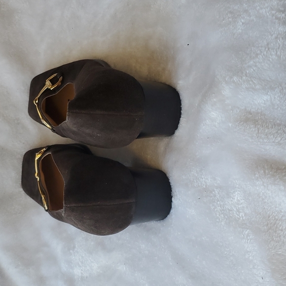 GUCCI SUEDE VINTAGE SHOES - Picture 3 of 15